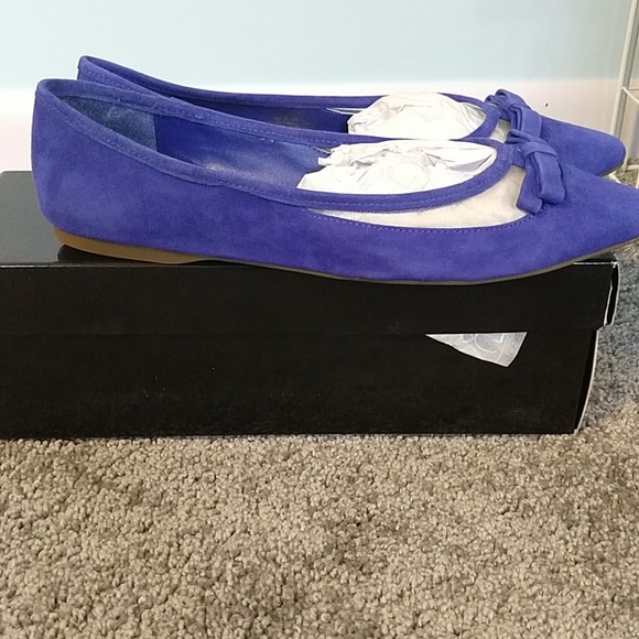 BCBG Paris blue flats size 7 left! - Picture 5 of 7